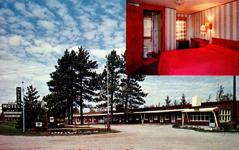 Fenders Motel - Old Postcard